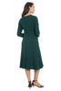 Saie A-line Midi Dress