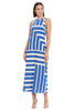 Quincy Midi Shift Dress in Intersection Stripes