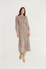 Samuel Printed Ruffled  Midi Dress - FINAL SALE