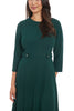 Saie A-line Midi Dress