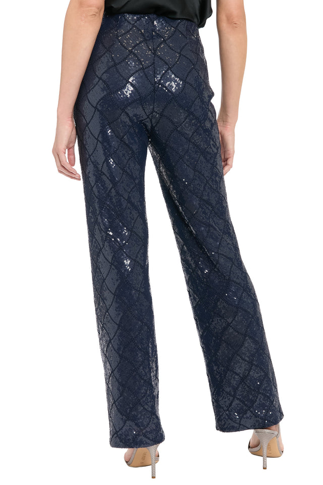 Tribeca in Diamond Sequin Pants