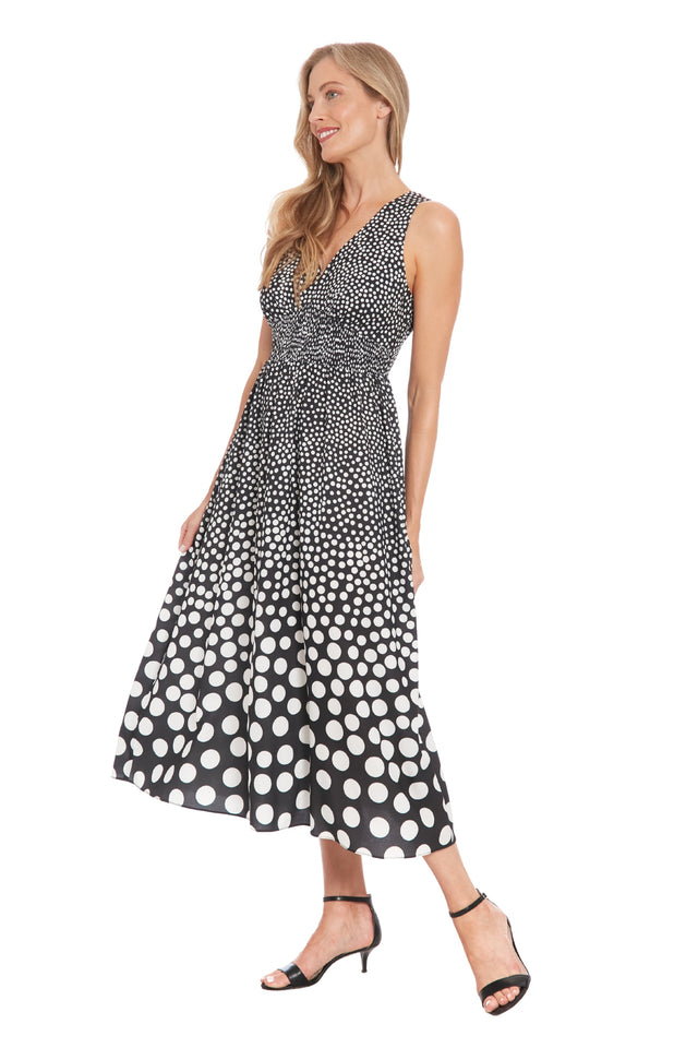 Samara Fit and Flare Sleeveless Maxi Dress - FINAL SALE