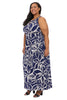 Simone Curve in Floral Scribble - FINAL SALE