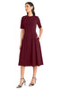 Tresa Below the Knee A-Line Dress