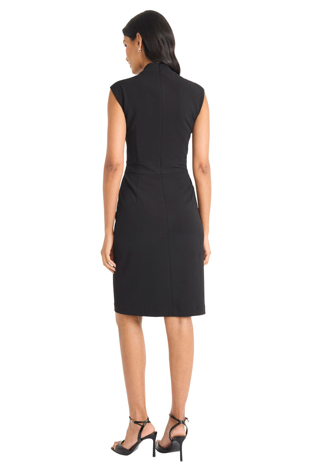 Sabine Sleeveless Tuxedo Dress - FINAL SALE