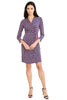 Rosaline 3/4 Sleeve Dress in Stretch Jersey