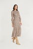 Samuel Printed Ruffled  Midi Dress - FINAL SALE