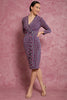 Rosaline 3/4 Sleeve Dress in Stretch Jersey