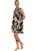 Tessa Collared Sleeveless Linen Dress