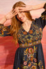 Tate Petite Knee-Length Long Sleeve Dress