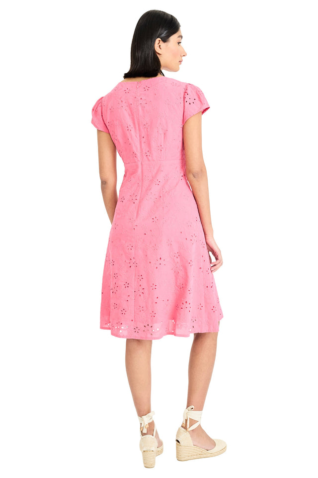Zariah in Cotton Embroidered Brooklyn Eyelet - FINAL SALE