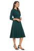 Saie A-line Midi Dress