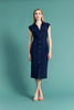 Yasmin Sleeveless Button Front Shirtdress
