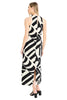 Quincy Midi Shift Dress in Blocked Stripe