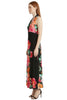 Zarina Petite Halter V-Neck Maxi Dress