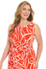 Simone Curve in Floral Scribble - FINAL SALE