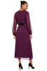 Tamsen Chiffon Pleated Shirtdress in Solid