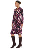 Rhea Criss-Cross Collared Midi - FINAL SALE