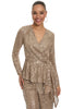 Tribeca Top in 2 Tone Sequin