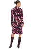 Rhea Criss-Cross Collared Midi - FINAL SALE