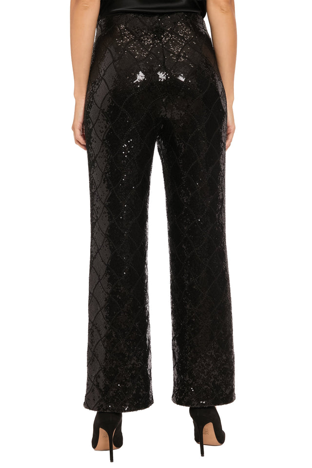 Tribeca in Diamond Sequin Pants