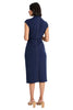Yasmin Sleeveless Button Front Shirtdress