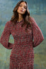 Samuel Printed Ruffled  Midi Dress - FINAL SALE
