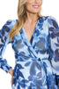 Ruth Long Bishop Sleeve Maxi in Tonal Shadow Floral
