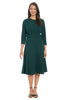 Saie A-line Midi Dress