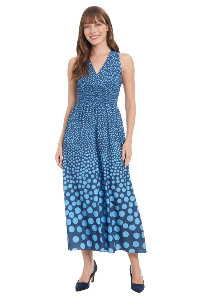 Samara Fit and Flare Sleeveless Maxi Dress - FINAL SALE